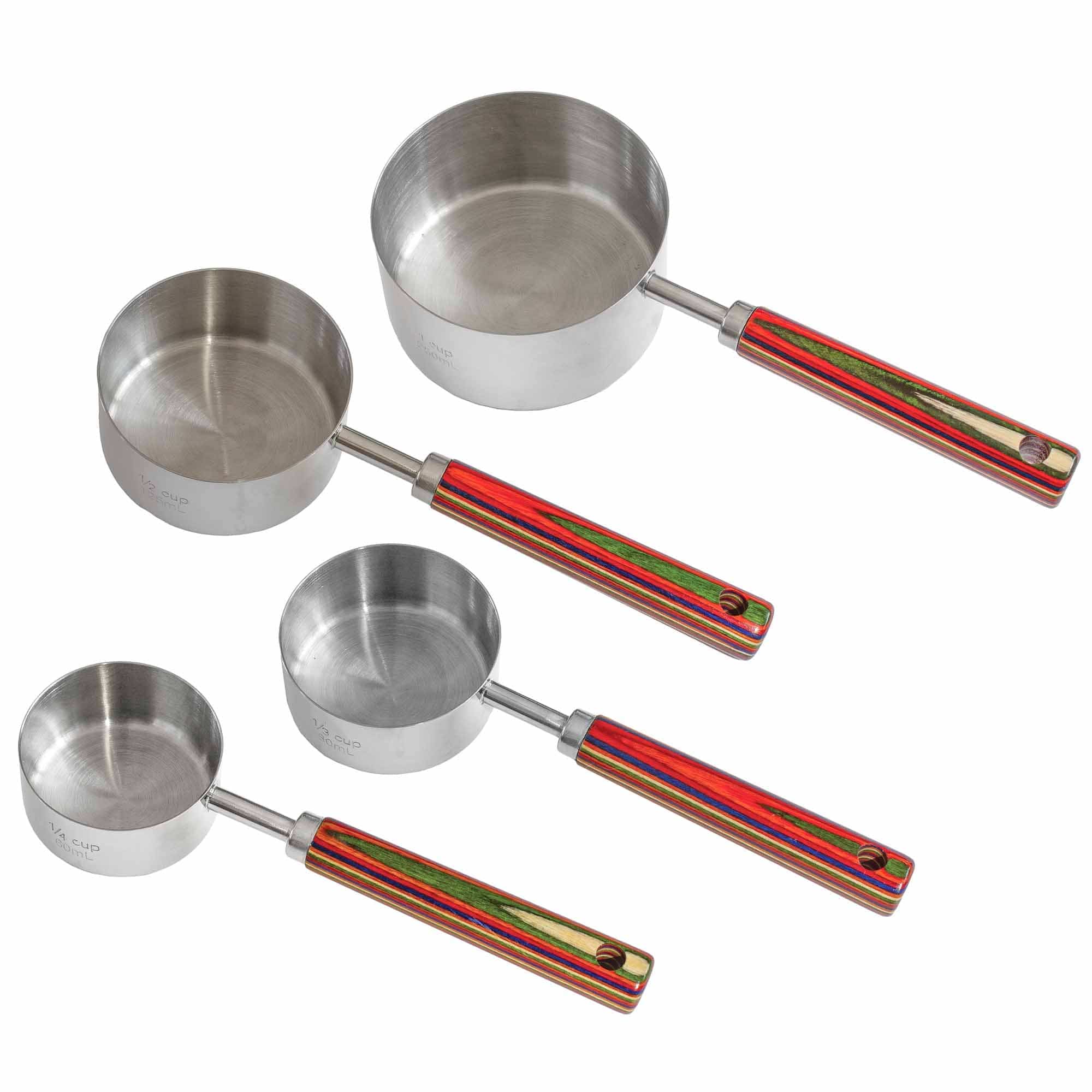 Baltique - Marrakesh Collection 4-Piece Measuring Cup Set - Red, Blue, Green, Orange price history on PriceWatchPro