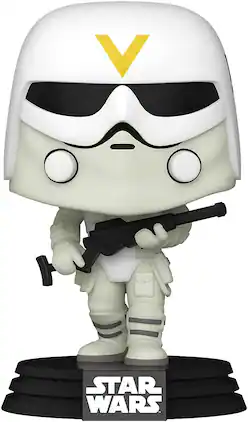 Funko - Star Wars POP Vinyl Figure | Concept Snowtrooper - White