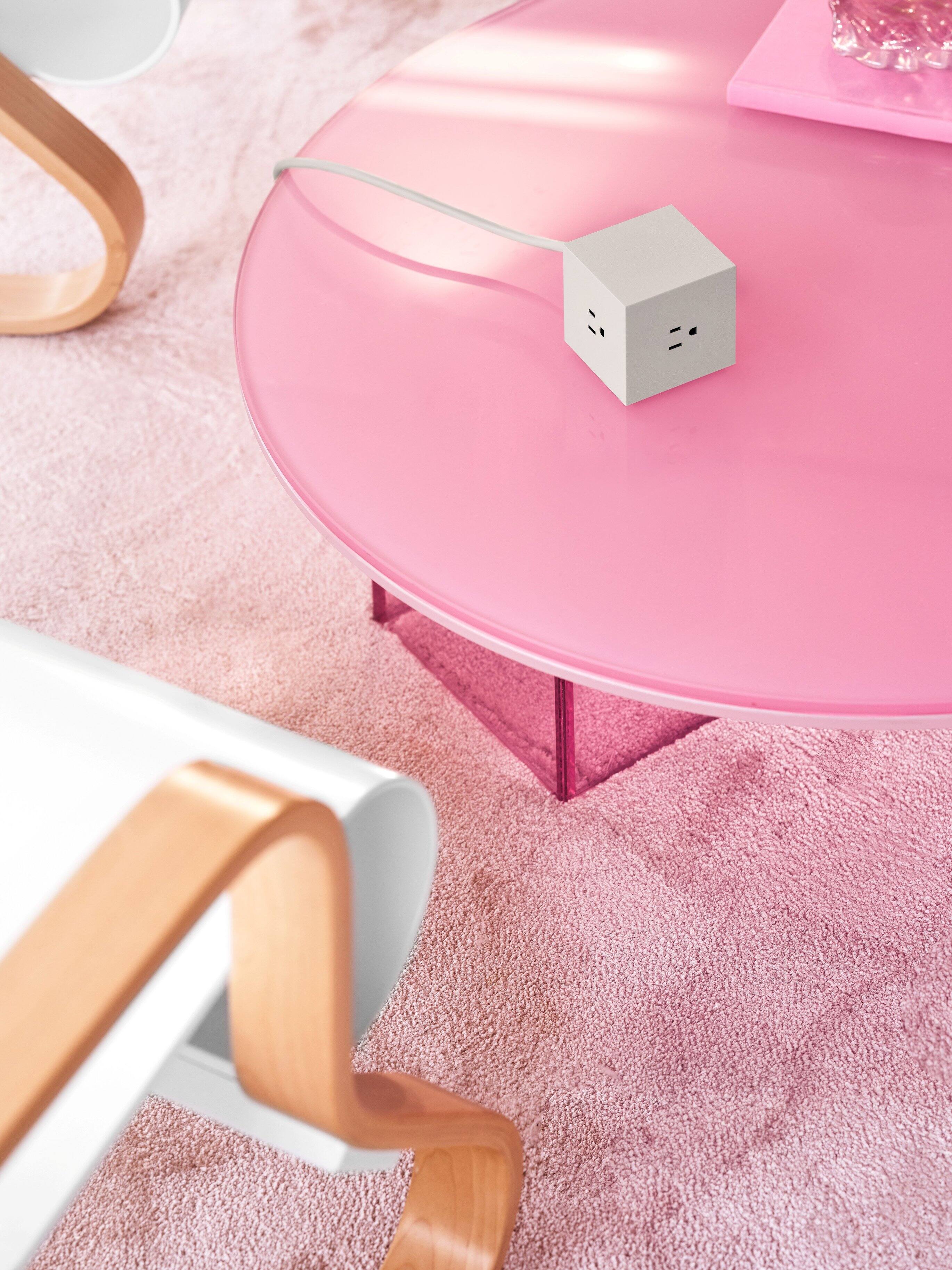 Back. AVOLT - AVOLT Power Extender with 3 Plug-ins, 2 30W USB-C - Grey.