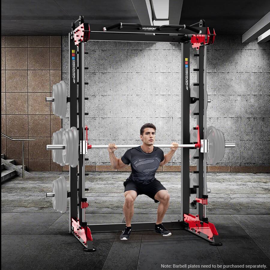 MURSON 411 DISCOVER 9  
Note: Barbell plates need to be purchased separately.