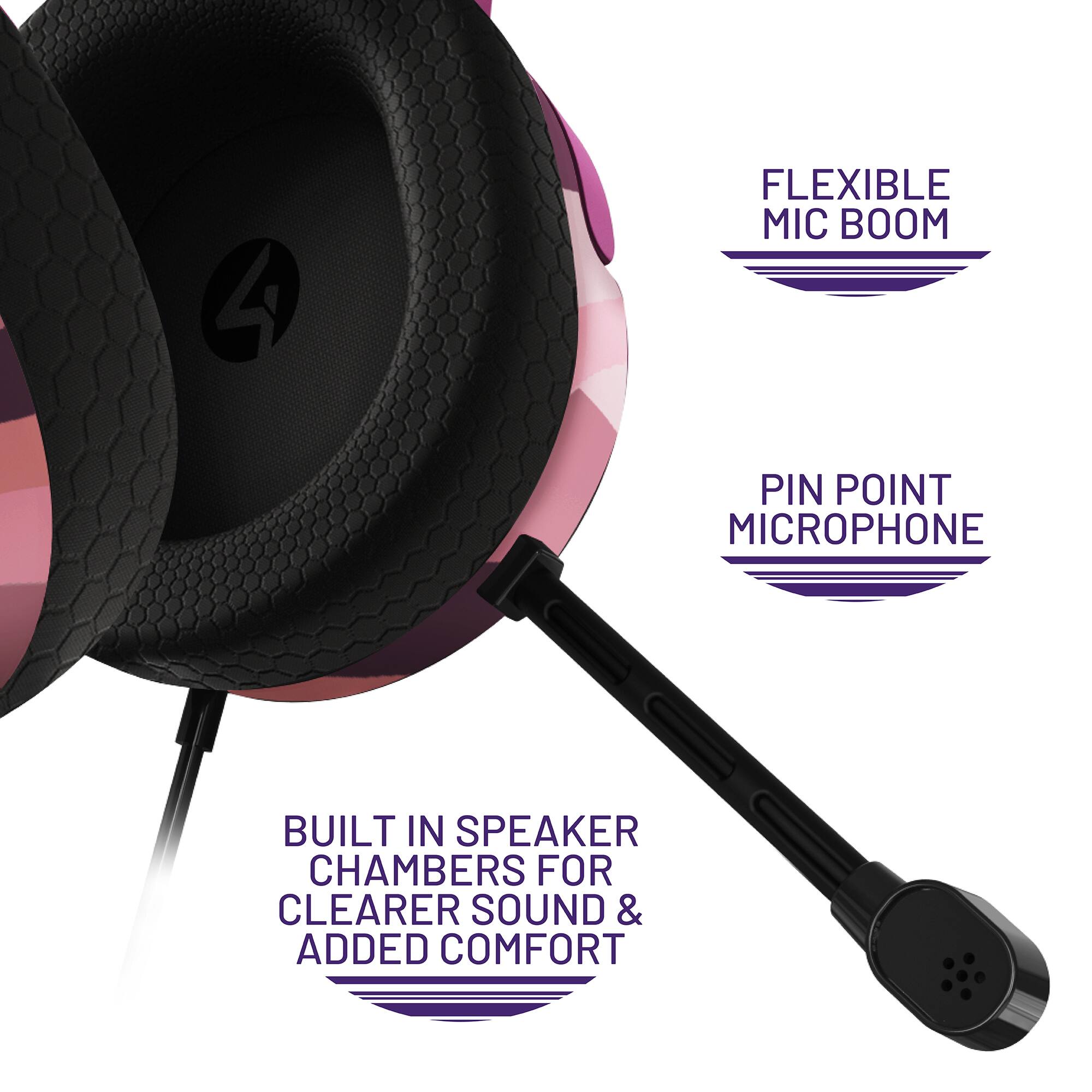 4Gamers Panther Headset WAVE PS4, PS5, Xbox One, Series S/X