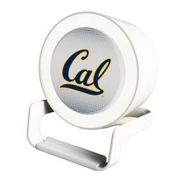 Keyscaper - Cal Bears Linen Print Nightlight Charger & Bluetooth Speaker - White