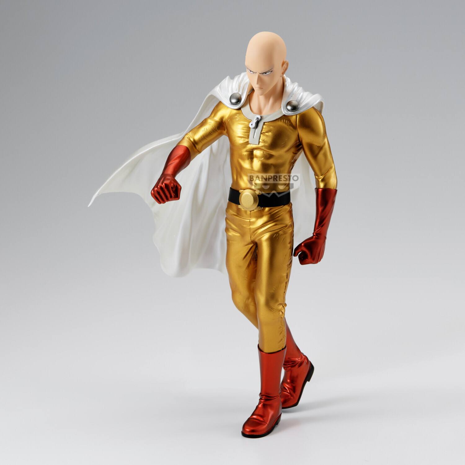 Alt View 3. PopMarket - Banpresto - One Punch Man - Grandista - Saitama Metallic Ver. Statue   - COLLECTIBLES - Multicolor.