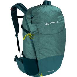 VAUDE - Prokyon Zip 28 L Hiking Backpack - Nickel - Green