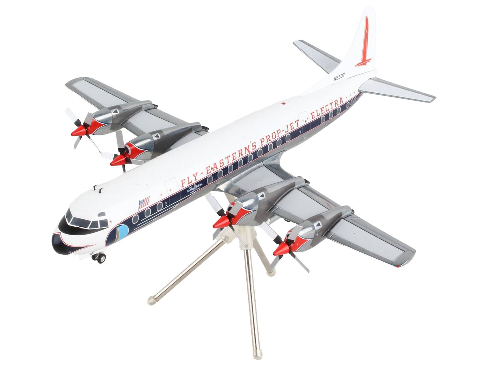 N5507  
FLY-EASTERN'S PROP-JET ELECTRA