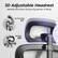 3D Adjustable Headrest
Alleviate discomfort during long periods of sitting
Up and down 3.1"
Rotation 45°