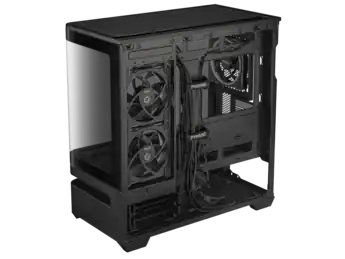ASUS Prime AP202 ARGB mATX Case Curved Glass, 420mm GPU, 360mm ASUS Prime AP202 ARGB mATX Case Curved Glass, 420mm GPU, 360mm