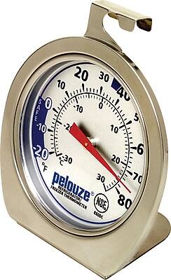 Pelouze Freezer Refrigerator Thermometer  
NSE  
SAFE  
-30°C to 80°F  
-20°F to 70°C
