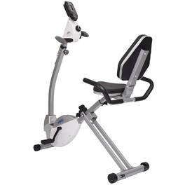 Stamina Products - Recumbent Indoor Cardio Exercise Bike with Upper Body Exerciser - Gray