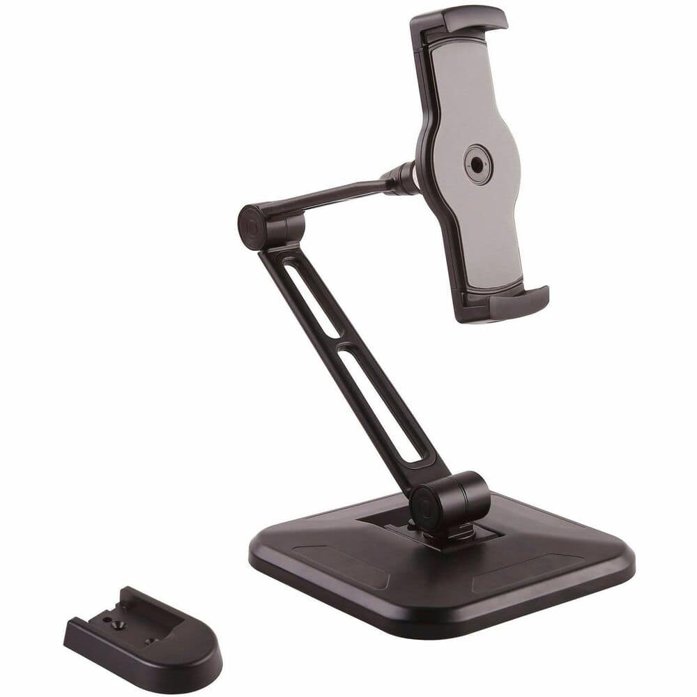 StarTech.com - Adjustable Tablet Stand with Arm - Universal Mount for 4.7" to 12.9" Tablets - Tablet Stand or Wall Mount Tablet Holder - Black