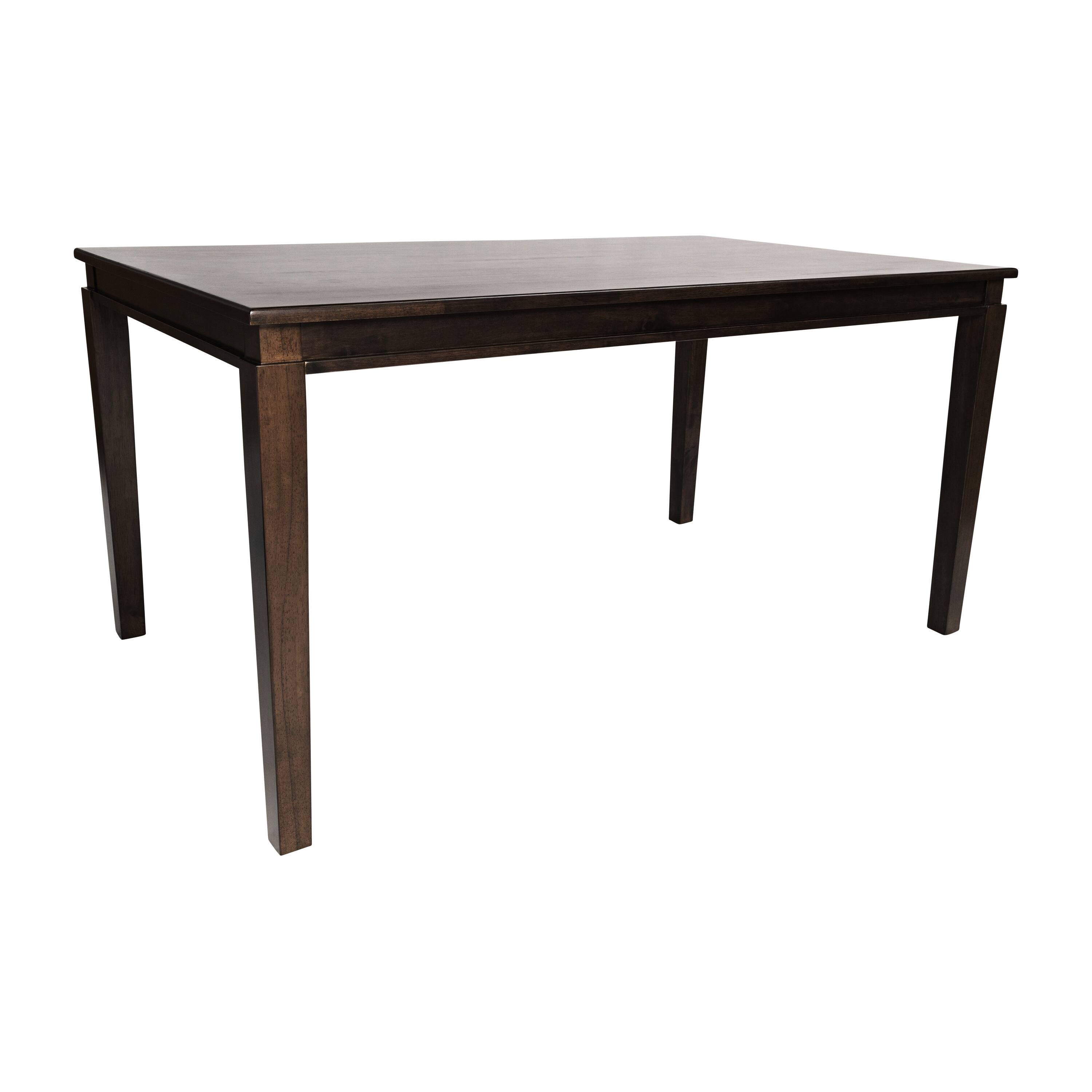 Alt View 1. Emma + Oliver - Cullen Wooden Dining Table - Wenge Matte.