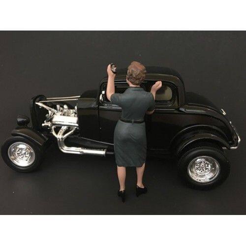 Alt View 1. American Diorama - 50's Style Figure IV for 1:18 Scale Models by American Diorama.