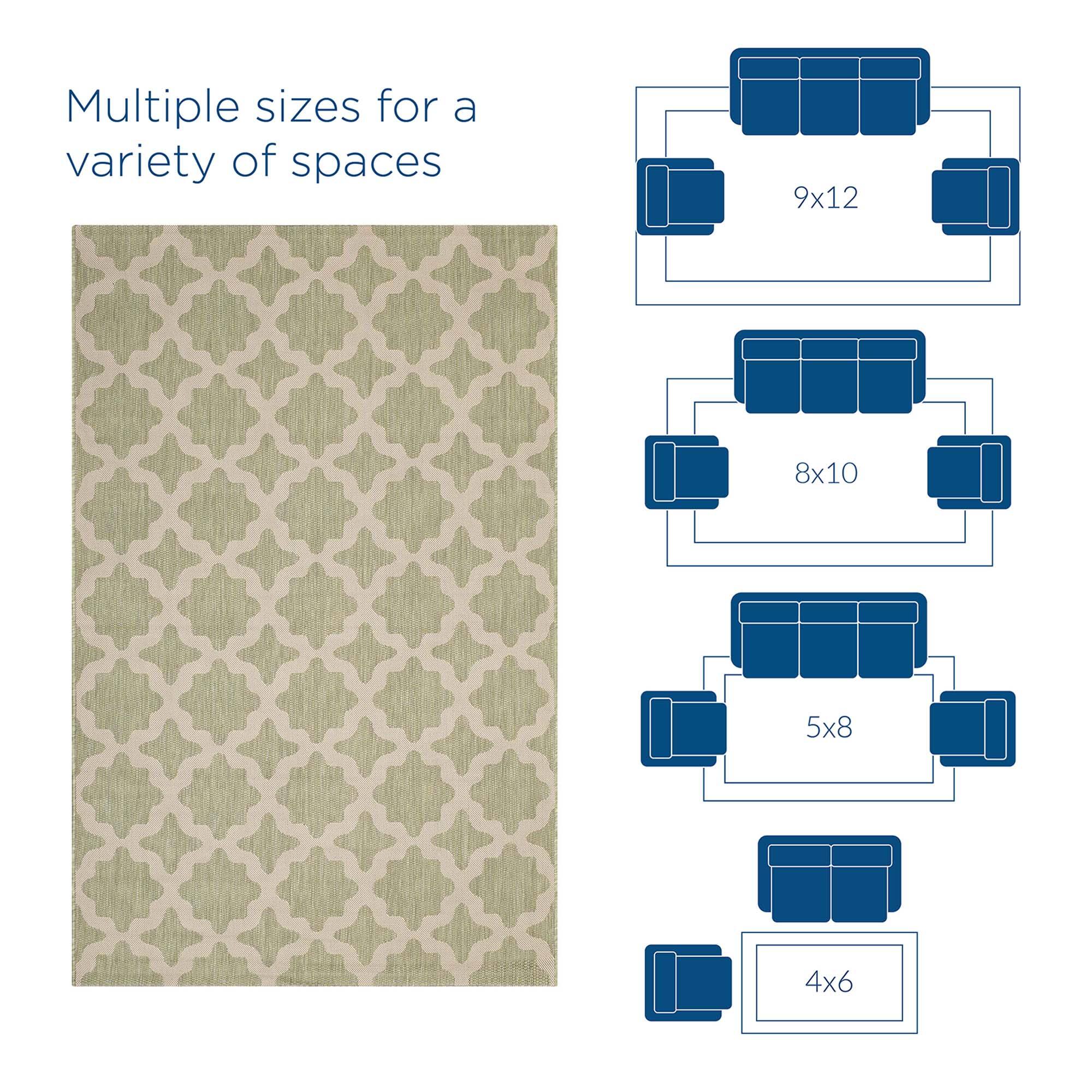 Multiple sizes for a variety of spaces

9x12  
8x10  
5x8  
4x6