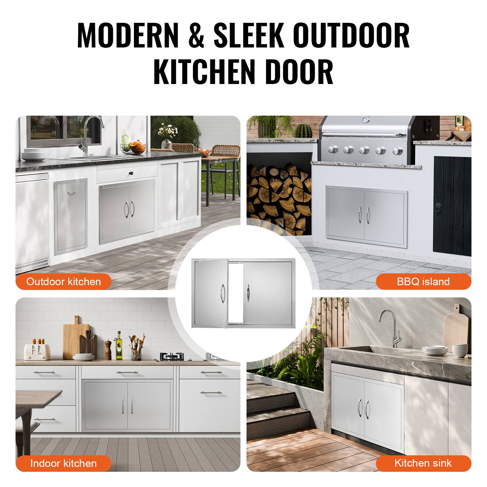 MODERN & SLEEK OUTDOOR KITCHEN DOOR

Outdoor kitchen
BBQ island
Indoor kitchen
Kitchen sink
