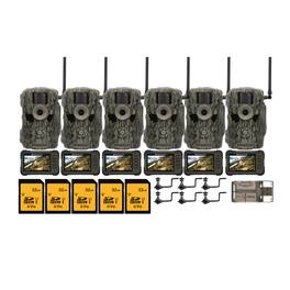 Stealth Cam - 36MP Fusion Max Cellular Trail Camera with Accessories (6 Pack)