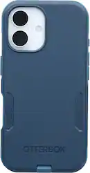 OtterBox - Commuter Series Hard Shell for MagSafe for Apple iPhone 16 - Baby Blue Jeans - Front_Zoom