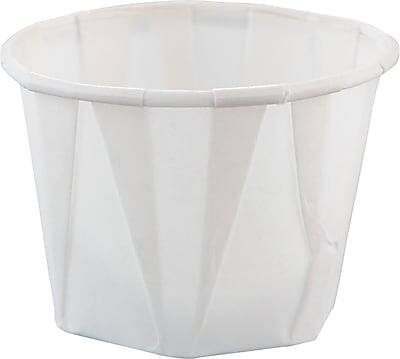 Alt View 2. Solo - Paper Souffles 1 oz., 5000/Carton - White.