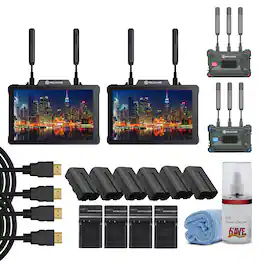 HollyView - Hollyland Pyro 7 Monitor Kit 2x + Pyro S 4K Wireless Video Bundle