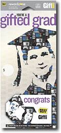 Front Large. Best Buy GC - $50 Graduation Gift Card.