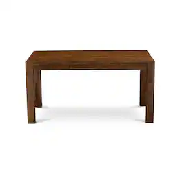 FurniFact - Rectangular Kitchen Table - Walnut