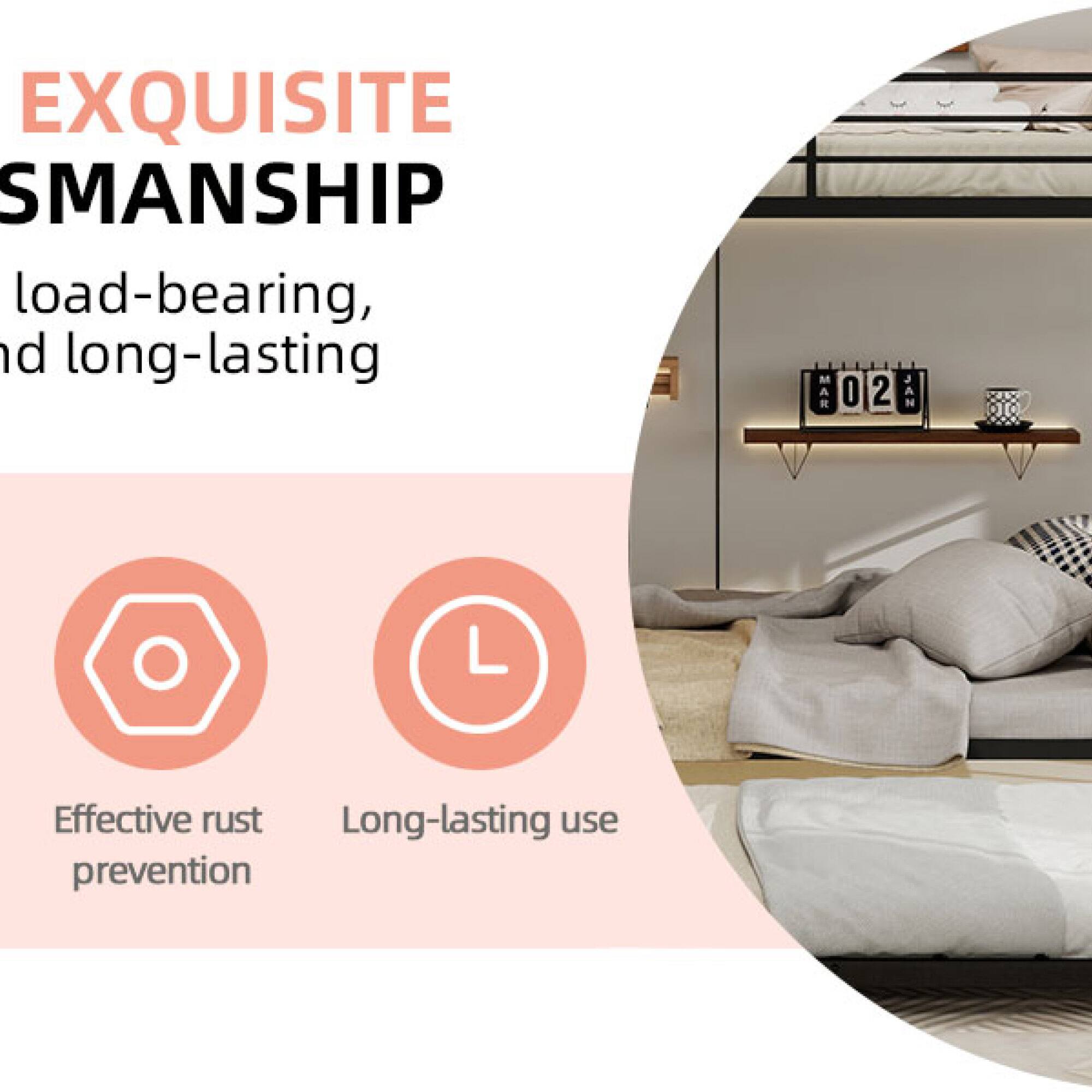 EXQUISITE SMANSHIP  
load-bearing, and long-lasting  

Effective rust prevention  
Long-lasting use