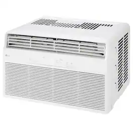 LG - 350 Sq. Ft. 8,000 BTU Window Air Conditioner with Remote - White