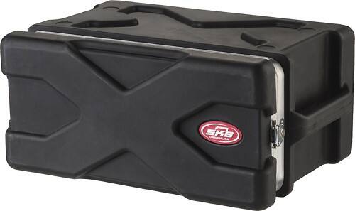 Angle Standard. SKB - 4-Space Effect Rack - Black.