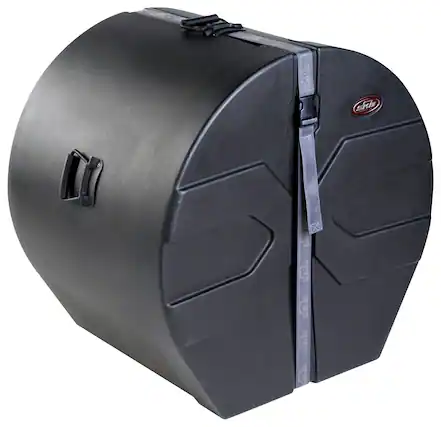 Front. SKB - Roto-Molded Drum Case - Black.