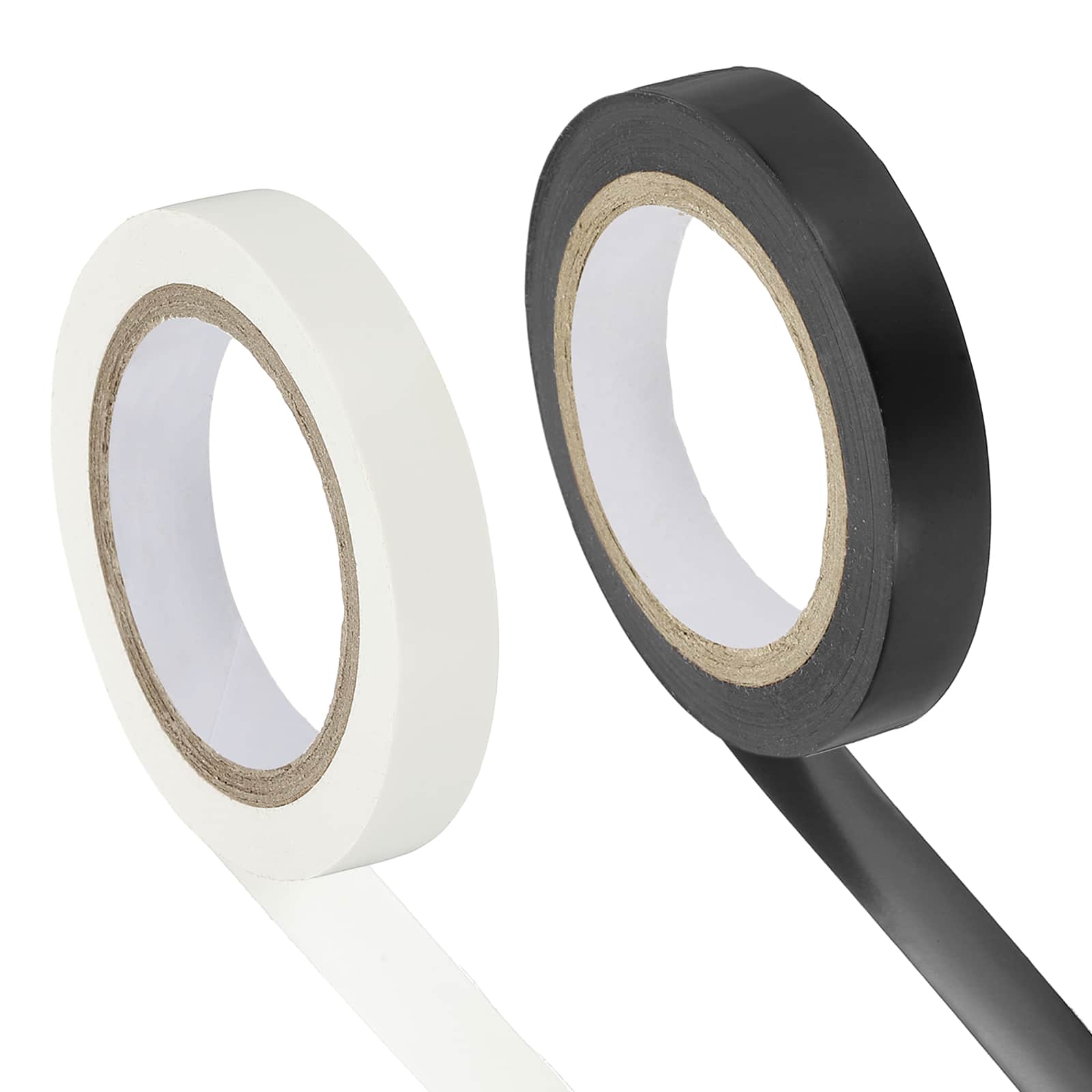 Unique Bargains - Grip Fishing Tape, PVC Racquet Finishing Tapes Racket Accessories Sticky Seal - For Tennis Badminton, 2pcs & 32.8ft - Black/White