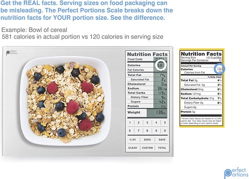 Perfect Portions Digital Nutrition Food Scale  Nutrition recipes, Food  scale, Perfect portions