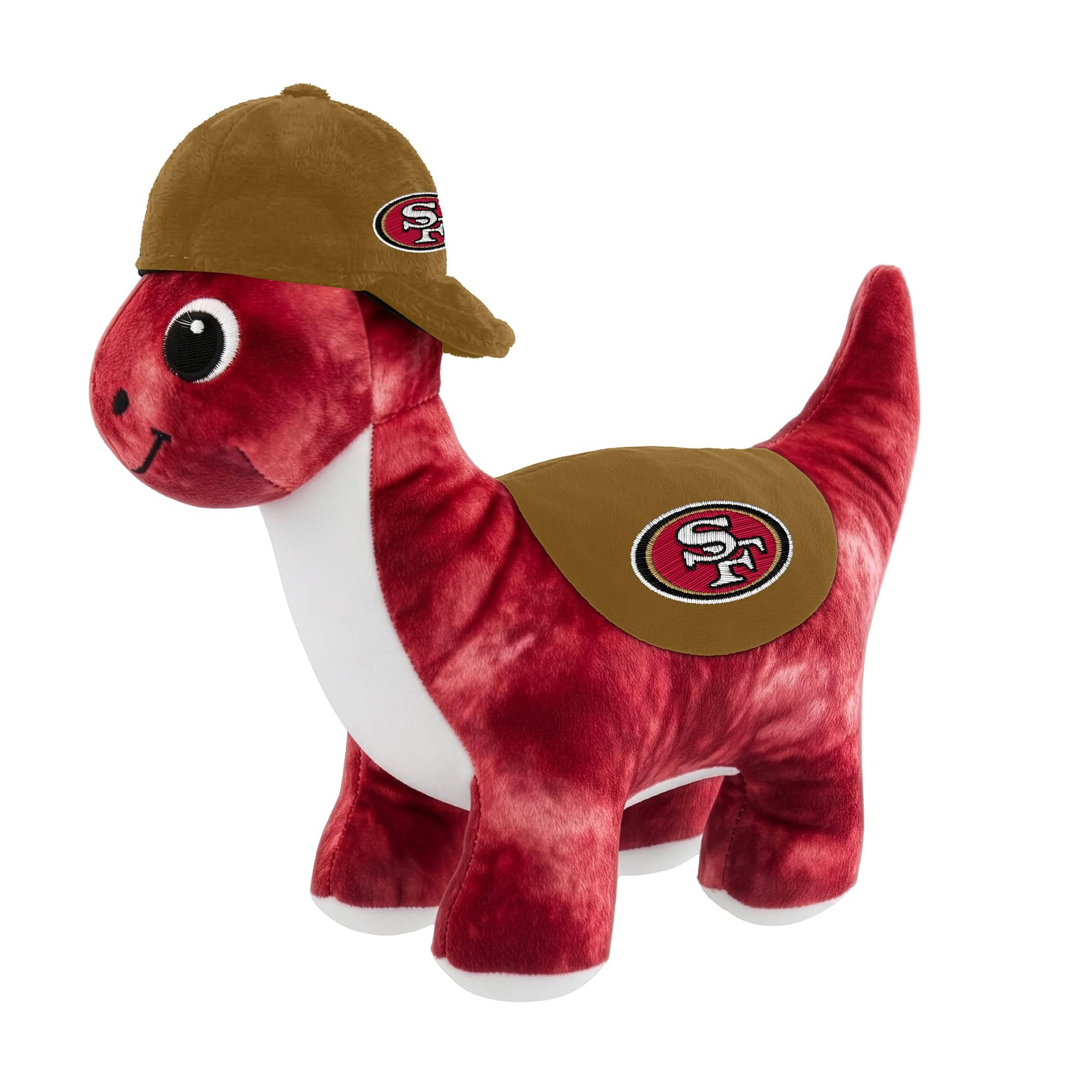 Sporticulture - San Francisco 49ers Huddle Plush Fanasaur - Multicolor