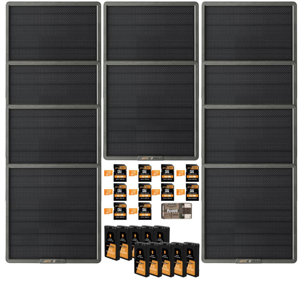 Spypoint - 10W Solar Panel (10-Pk) with Battery Pack, Memory Card and Card Reader price history on PriceWatchPro