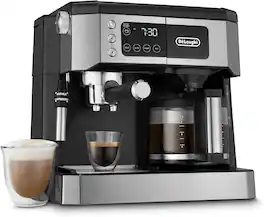 De'Longhi - All-in-One Combination Coffee Maker & Espresso Machine, COM532M - Black