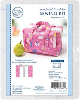 AccuQuilt - June Tailor Lunchbox KIT, Zippity-do-Done(tm) - White