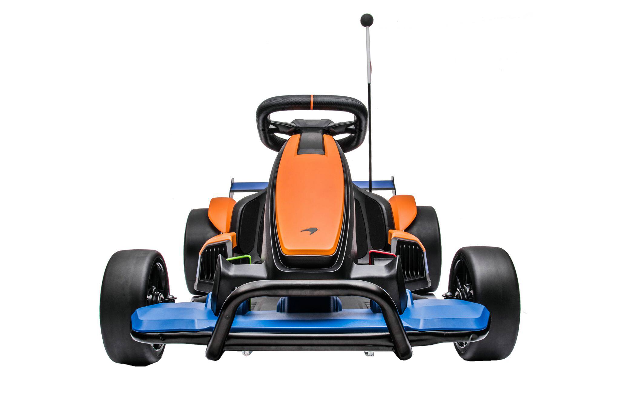 Front. Best Ride On Cars - GoKart 24V Black/Orange - Black/Orange.