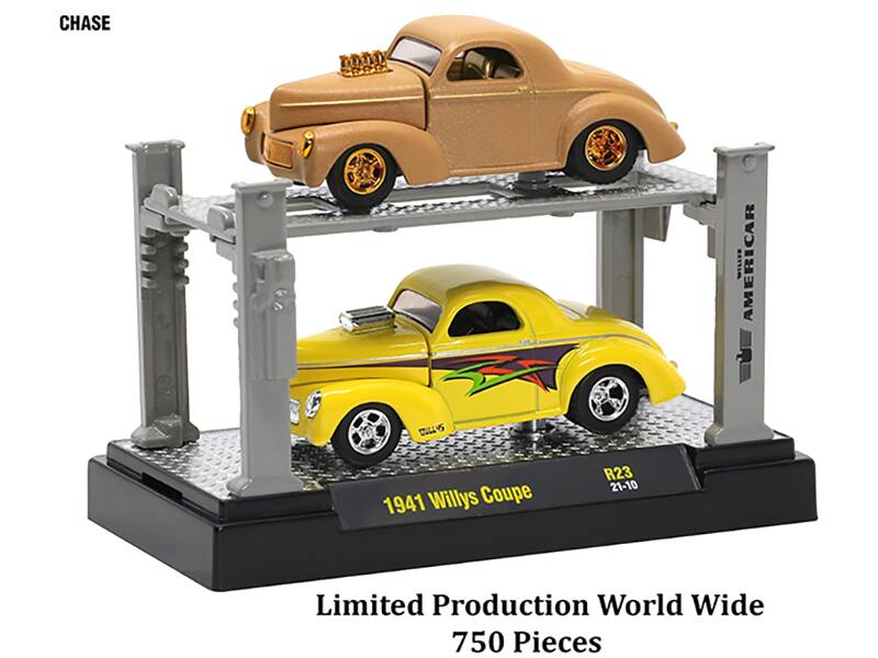 CHASE  
1941 Willys Coupe  
R23 21-10  
Limited Production World Wide  
750 Pieces