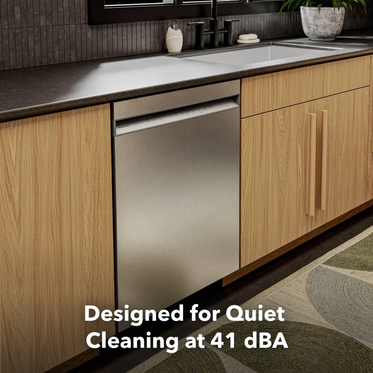 Designed for Quiet Cleaning at 41 dBA