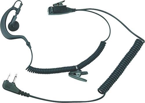 Front Standard. Midland - Earbud Microphone for Most 2-Way Radios.