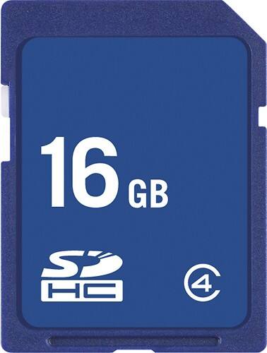 Front Standard. Easystore - 16GB Secure Digital High Capacity (SDHC) Memory Card.