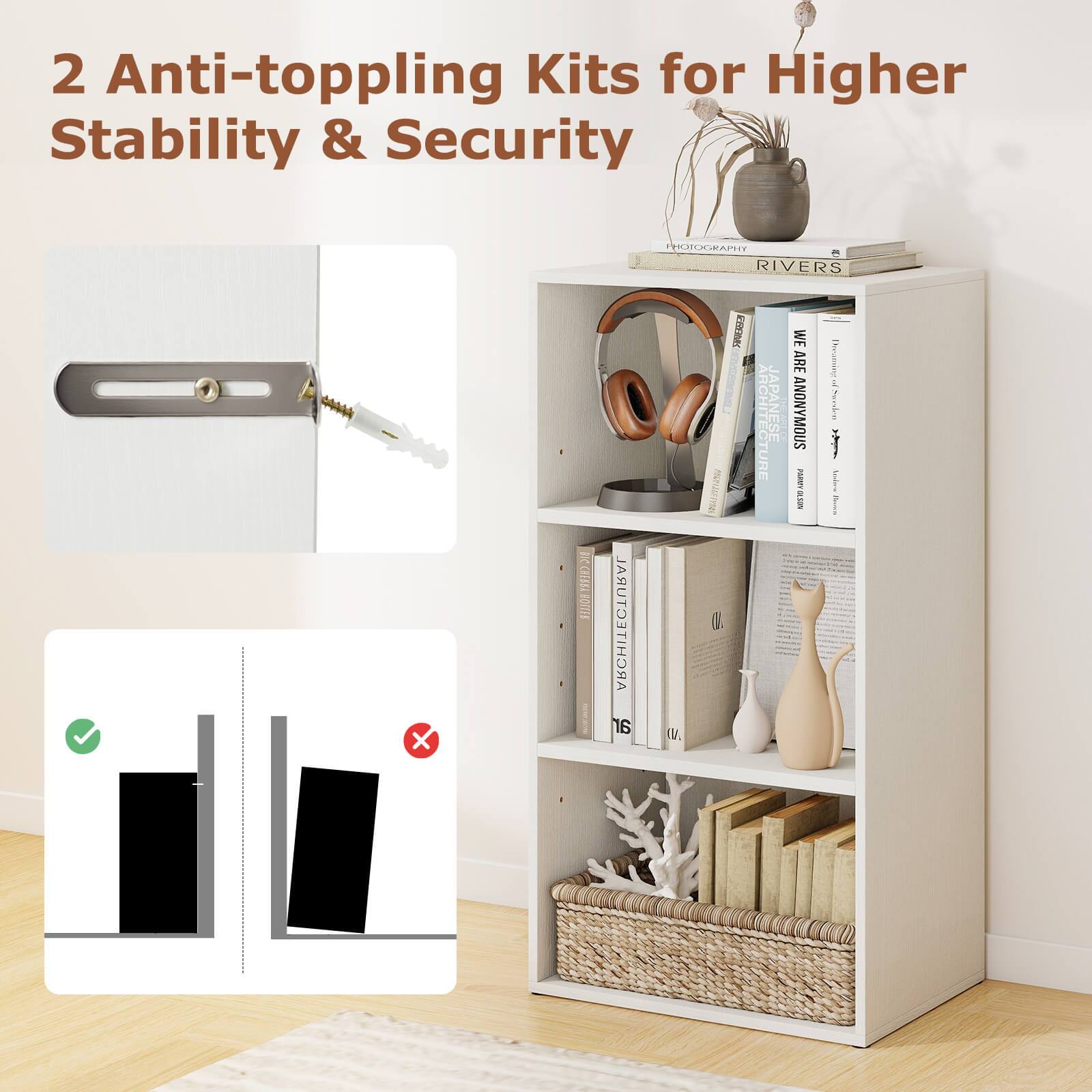 2 Anti-toppling Kits for Higher Stability & Security

- PHOTOGRAPHY RIVERS
- WE ARE ANONYMOUS
- ARCHITECTURE JAPANESE
- ABICHECLAU
- CHEBBA
- FOITES
- SO1E
- MSE
- DIC