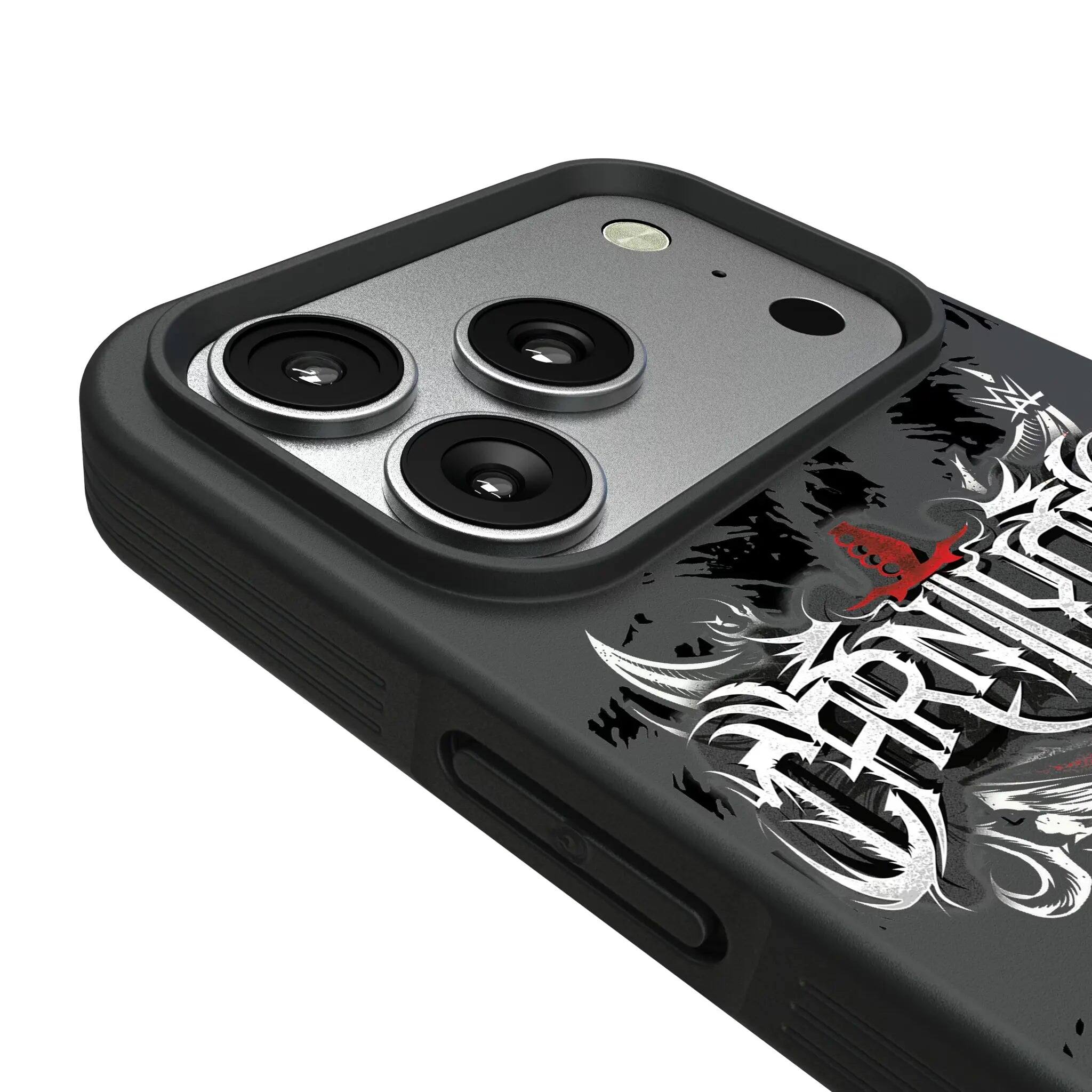 Left. Keyscaper - WWE Impact Bump Phone Case - Apple iPhone 17 Pro - Brock Lesnar.