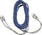 KICKER - Z-Series 9.9' 2-Channel RCA Audio Cable - Blue-Front_Standard