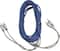 KICKER - Z-Series 3.3' 2-Channel RCA Audio Cable - Blue-Front_Standard