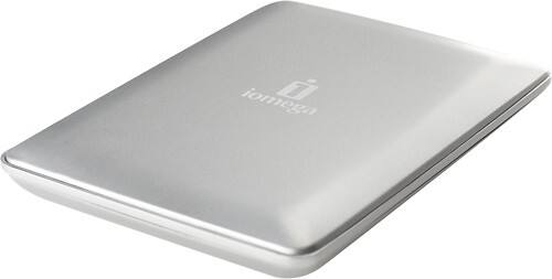 Angle Standard. Iomega - eGo Helium 320GB External USB 2.0 Portable Hard Drive - Silver.
