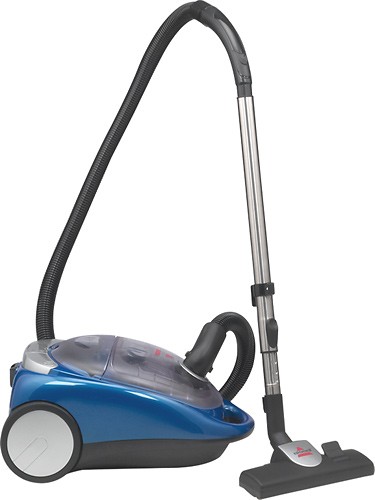  BISSELL - OptiClean Bagless Canister Vacuum - Blue