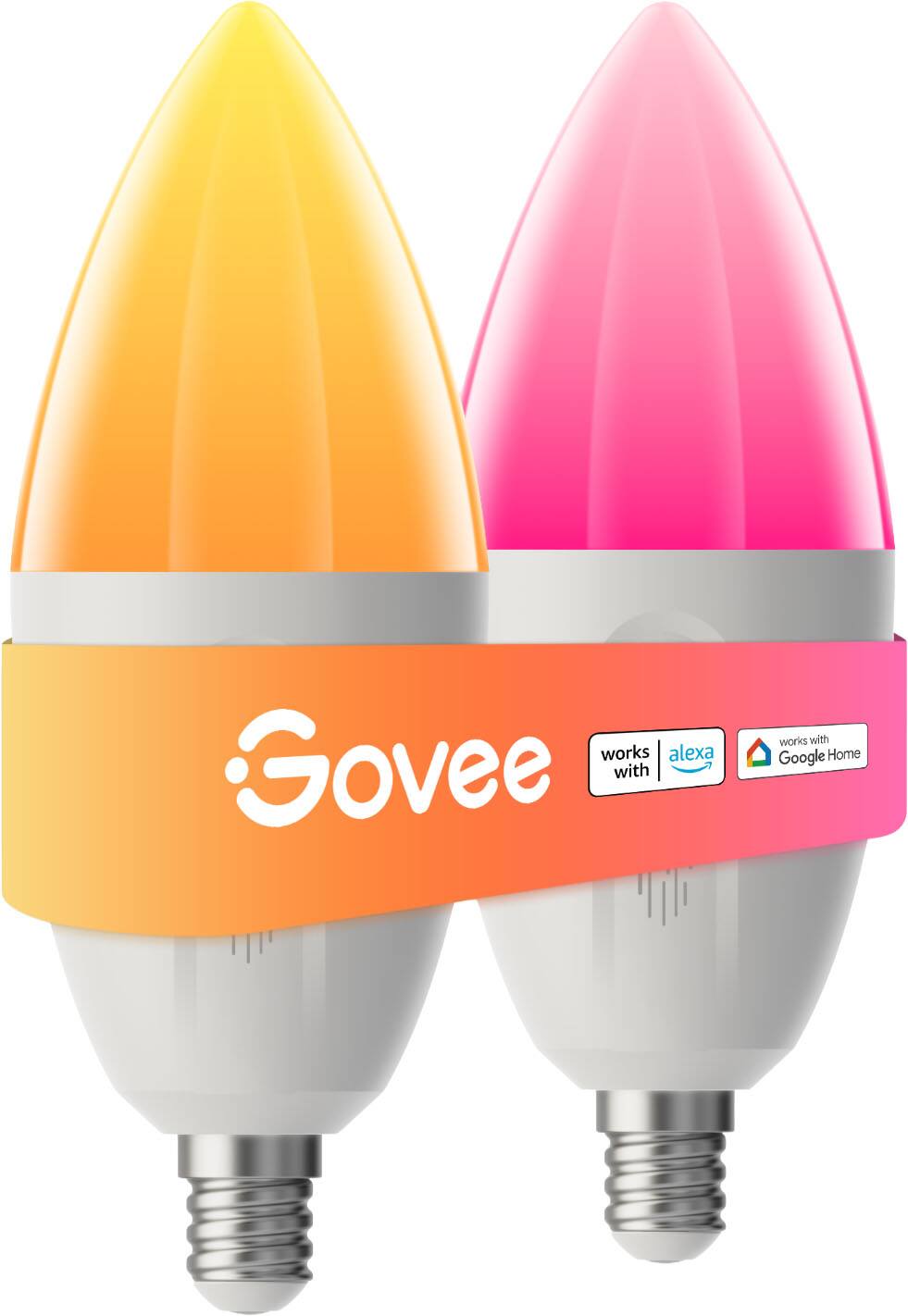 Govee  
works with Alexa  
works with Google Home