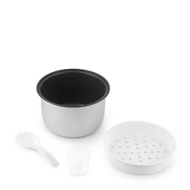 Alt View 3. AROMA - Aroma Professional 20-Cup (Cooked) / 4Qt. Digital Rice & Grain Multicooker Remanufactured - White.