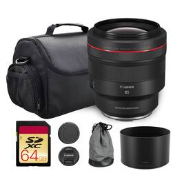 Canon - RF 85mm f/1.2 L USM DS Lens | L-Series Portrait Prime with Defocus Smoothing + More - Black