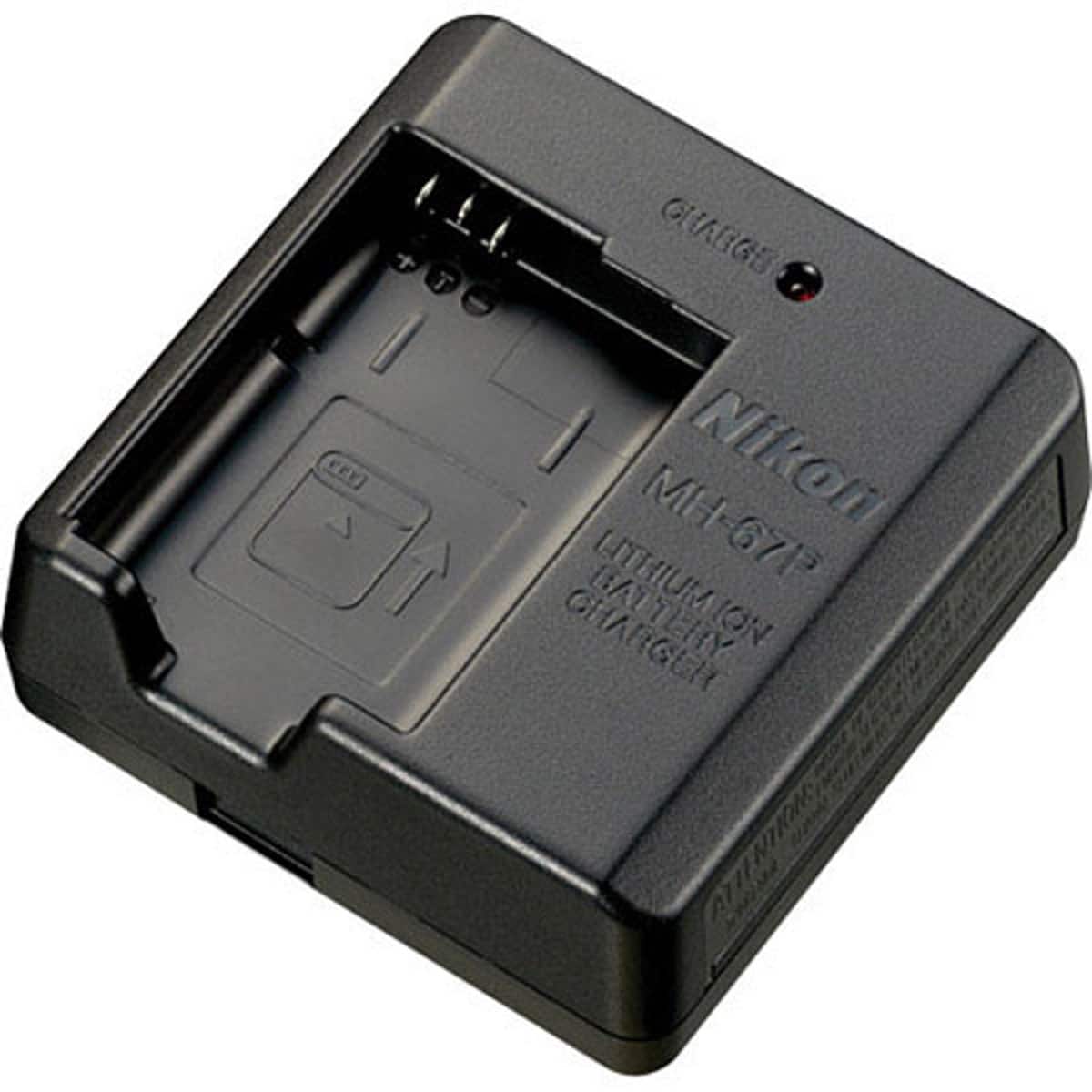 Nikon - MH-67P Battery Charger for COOLPIX P600 Digital Camera