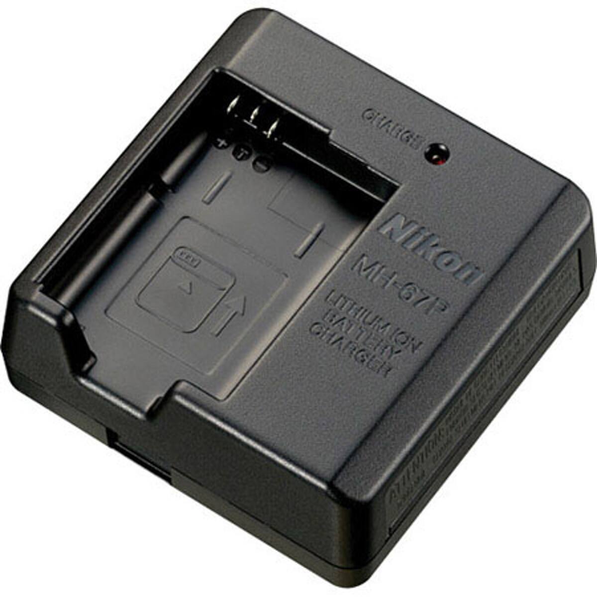 + 1.1 GHARGE T NEX) MH-67P Nikon BATTERY
